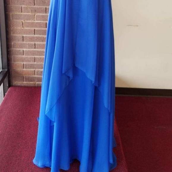 Morí Lee Blue Dress (size 18) - Picture 7 of 9